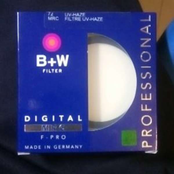 B+W 62mm UV filter
