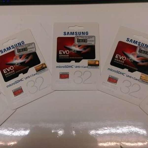【全新原封】Samsung EVO Plus microSD 32GB〈Class10〉