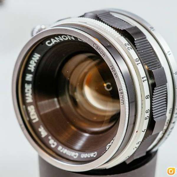 Canon LTM 35mm 1.5 [L39] a7 leica screw
