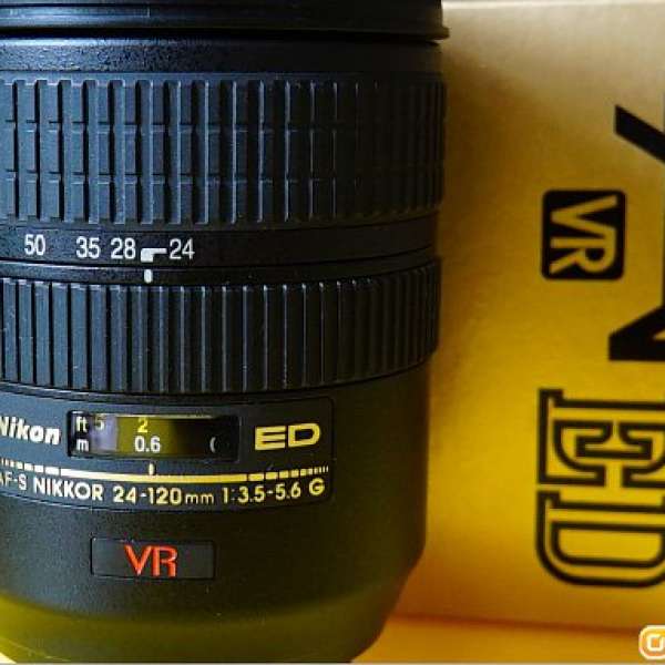 Nikon AFS 24-120 F3.5-5.6G VR ED IF