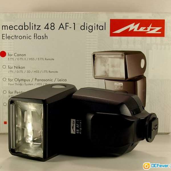 Metz 48 AF-1 digital Electronic 閃光燈 (for Canon)