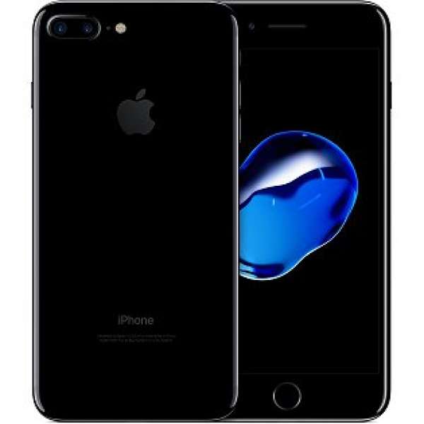 放 <全新> iPhone 7 Plus 128G 亮黑色 + 鋼化玻璃貼[全覆蓋]