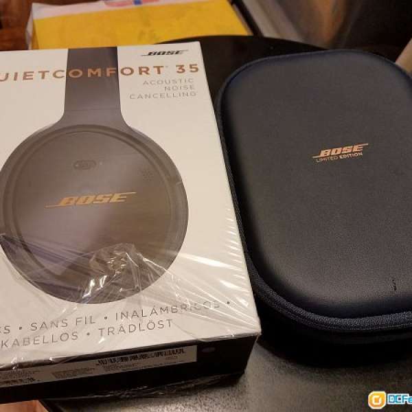 99%新 行貨 Bose QuietComfort 35 QC35 Rose Gold 玫瑰金 Limited Edition