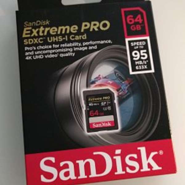 *NEW* SanDisk 64GB Extreme Pro V30 633x SD SDXC UHS-I U3 95MB/s