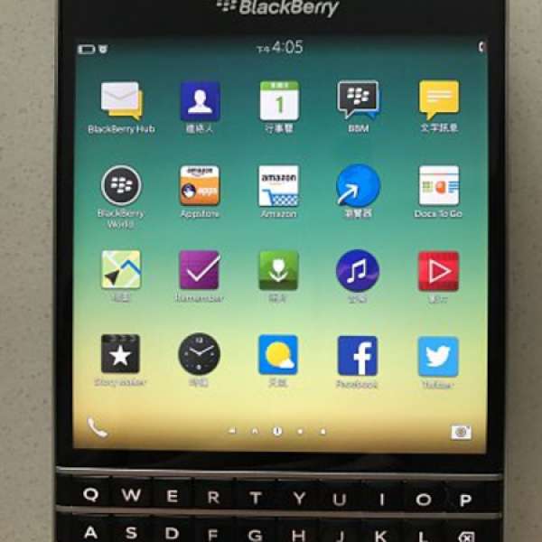 Blackberry Passport black edition 九成新，全套有盒