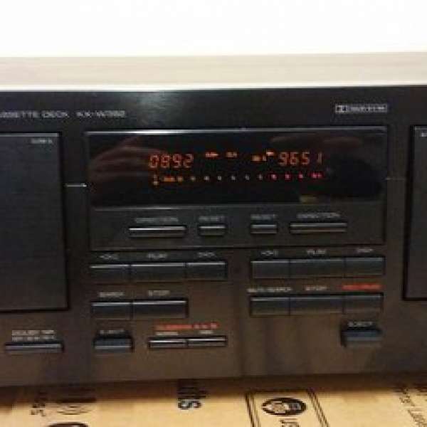 Yamaha KX-W392 Auto Reverse Dual Cassette Tape Deck
