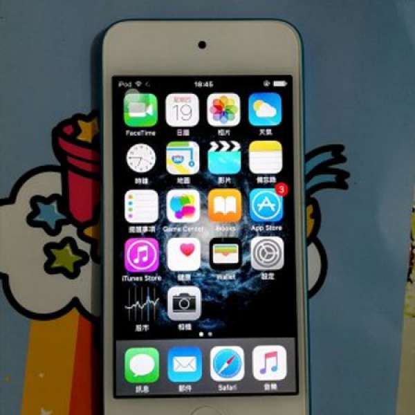 iPod5藍色 16G 9.5新