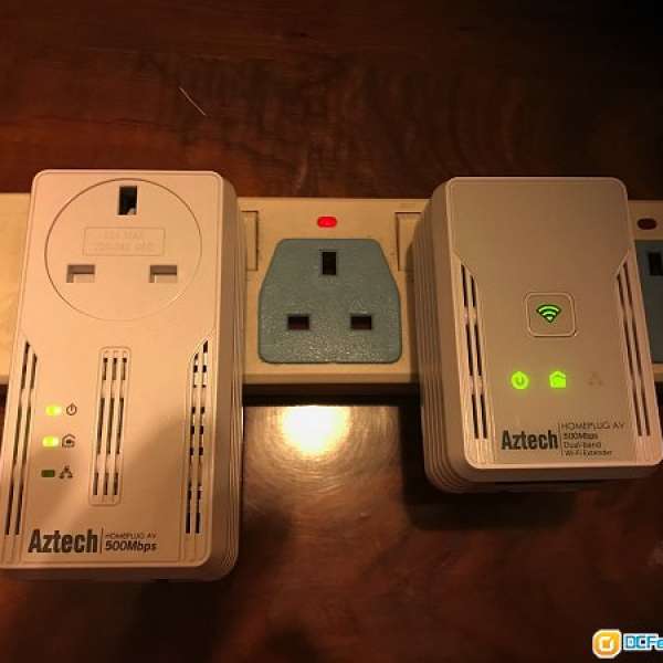 Aztech Homeplug / Powerline HL115EP & HL117EW