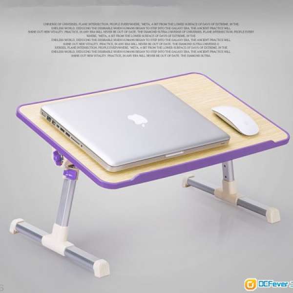 人體工學電腦桌 床上電腦桌 鋁合金材質支架 可調高低 可調斜度