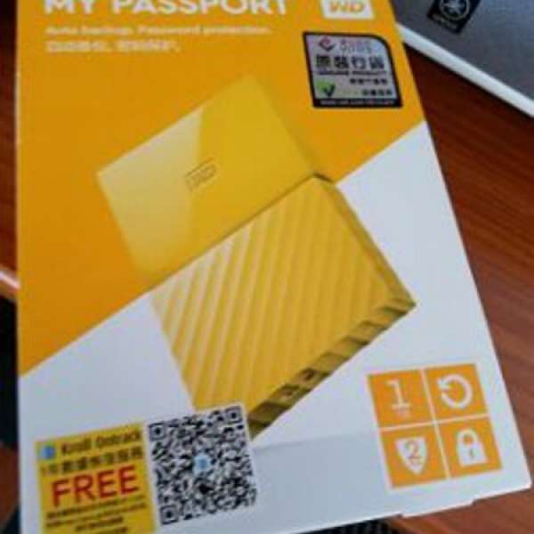 全新WD my passport 1tb usb 3.0