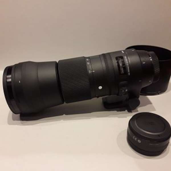 Sigma 150-600mm Contemporary+增距鏡Tc-1401(for Canon)