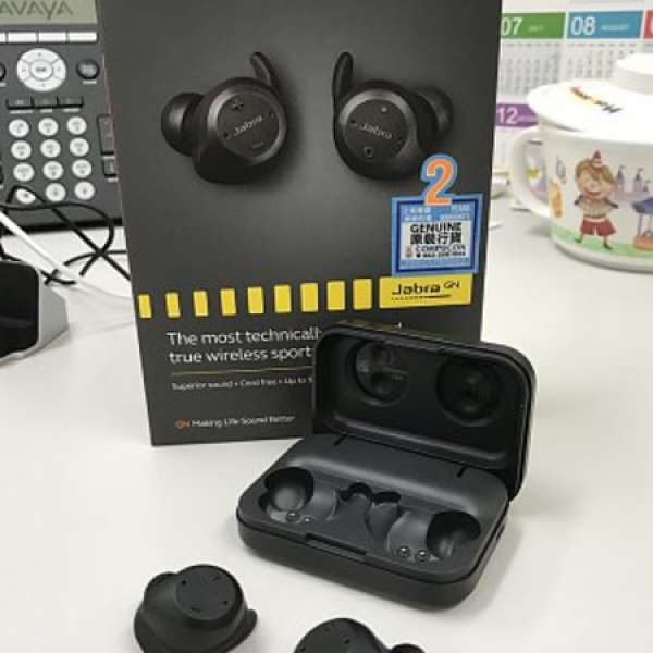 99.99% 新 行貨 Jabra Elite Sport True Wireless Earpod 真無線耳機