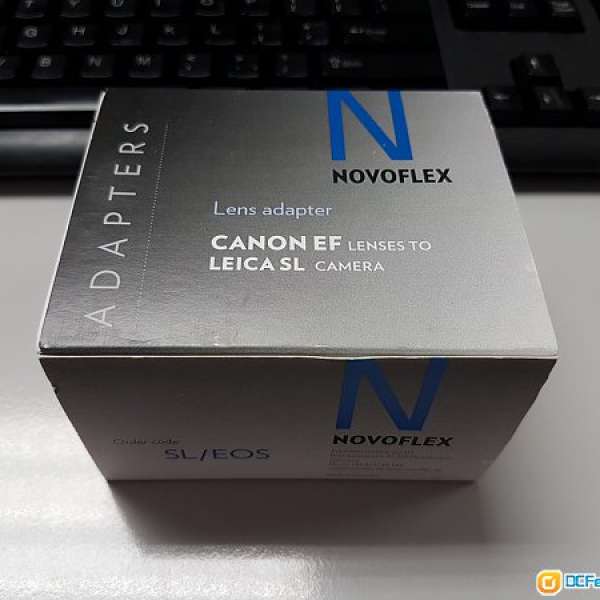 Like new condition NOVOFLEX Canon EF lens to Leica SL camera adapter