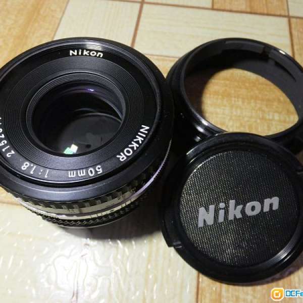 Nikon 手動餅鏡 Ai-S 50mm f/1.8