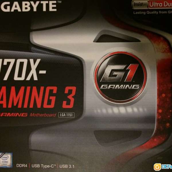 gigabyte 技嘉 GA-Z170X-Gaming 3 主機板