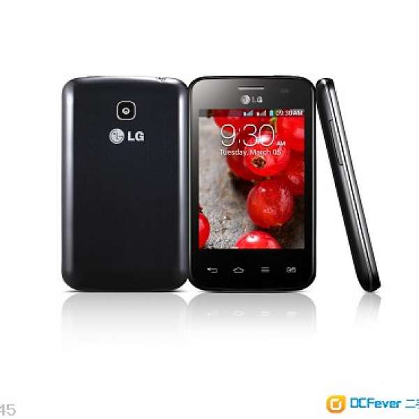 LG Optimus L3II Dual E435 雙卡雙待Android電話 (行貨) 黑色