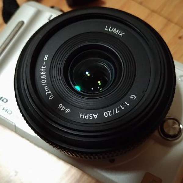 Panasonic GF-1 with f/1.7 20mm lens