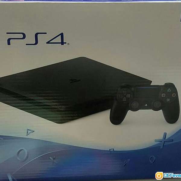 PS4 Slim 1TB Jet Black 全新 薄版 黑色 行貨 未開盒