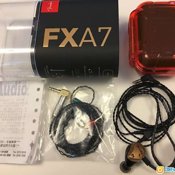 Fender FXA7 金色頂級圈鐵耳機