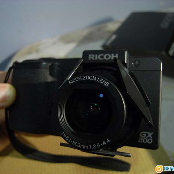 *收藏級* Ricoh GX200 全套齊件+原廠自動開合蓋