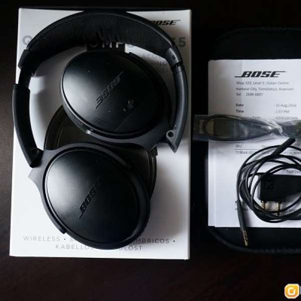 Bose Wireless Quietcomfort Headphone QC35(免提消噪音無線耳機)