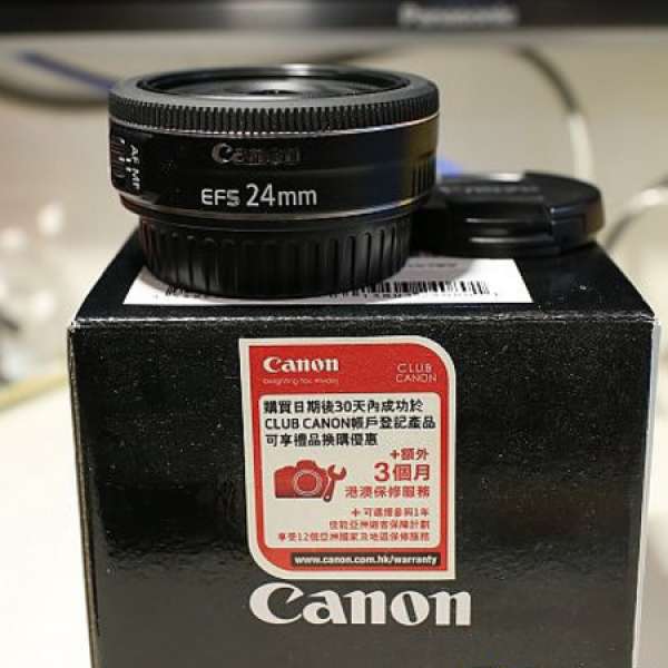 95% new Canon EF 24MM F/2.8 STM 行貨有保 (Re-post)