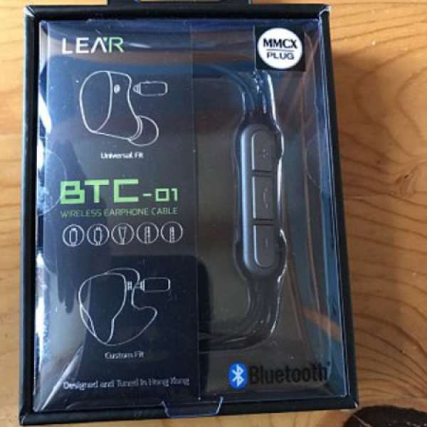 LEAR BTC-01 MMCX藍牙線