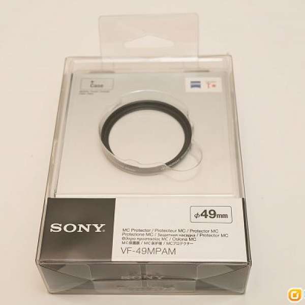 Sony Carl Zeiss T* UV Ultraviolet Lens Protector Filter 49mm
