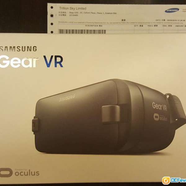 99.99% 新Samsung New Gear VR R323 黑色新版（香港行貨)