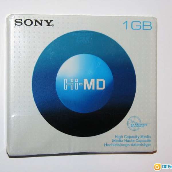 全新未開封 SONY Hi-MD碟 Minidisc 一隻 日本造