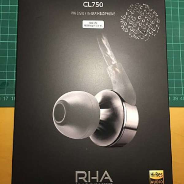 RHA CL750 入耳 耳機 99%新 行貨