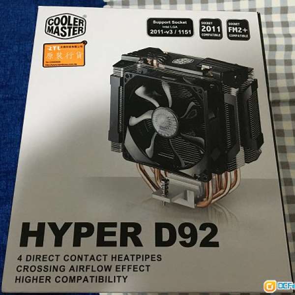 95% New Cooler Master Hyper D92 風冷