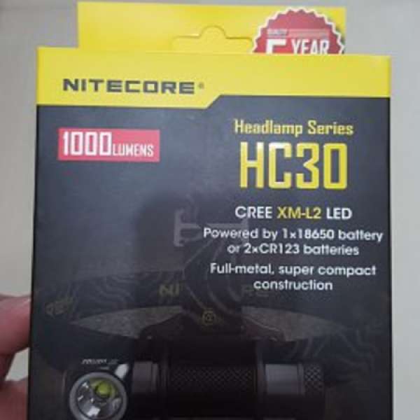 Nitecore 電筒 HC 30