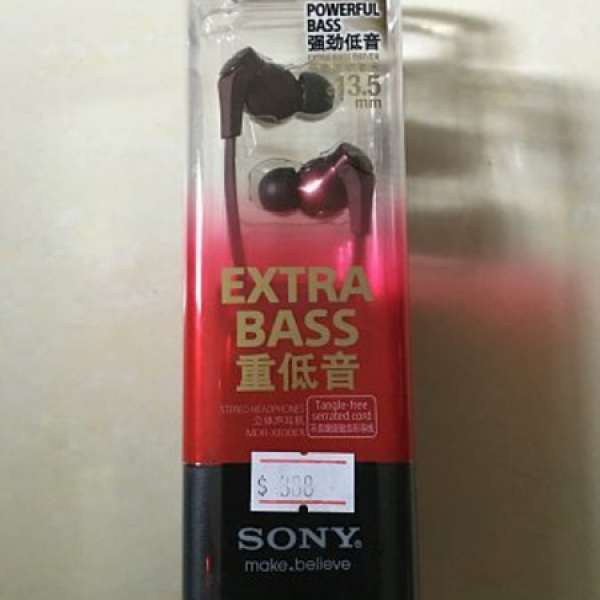 全新未開封 Sony earphone 取機