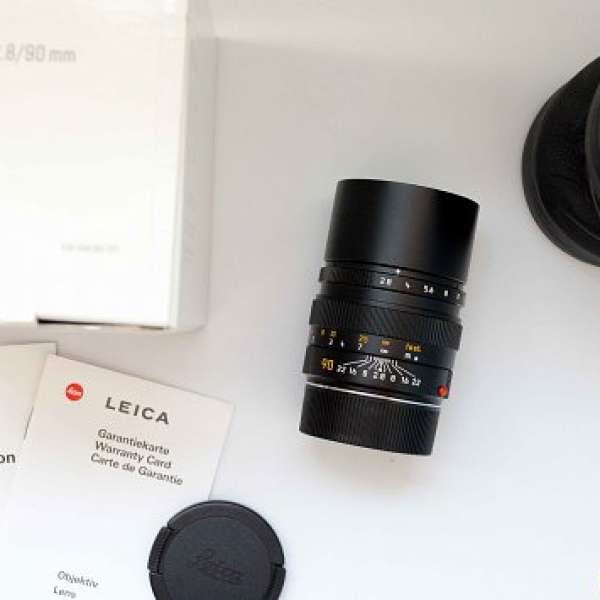Leica Elmarit-M 90mm f/2.8 E46 11807 Black
