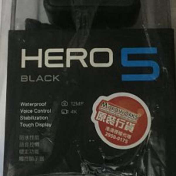 GoPro Hero 5 Black 全新 行貨