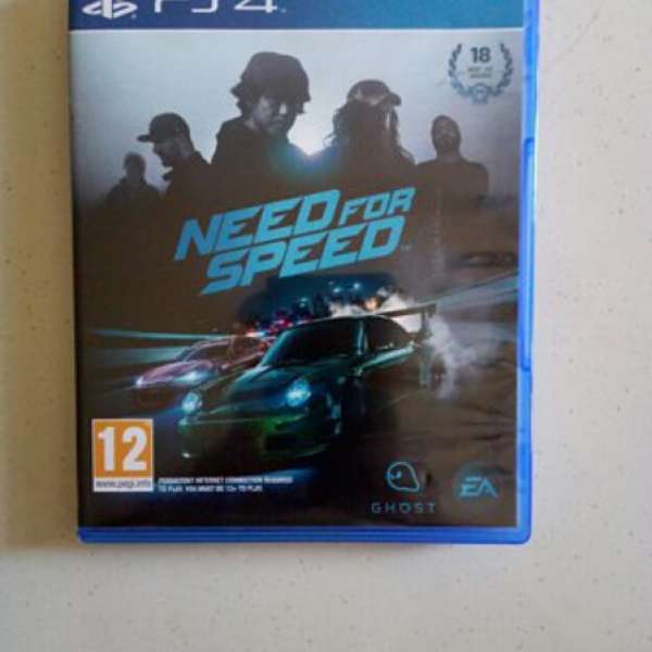 PS4 need for speed 英文版