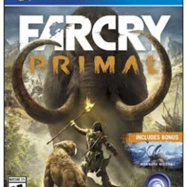 二手PS4 game - FARCRY PRIMAL 極地戰嚎: 野蠻紀源
