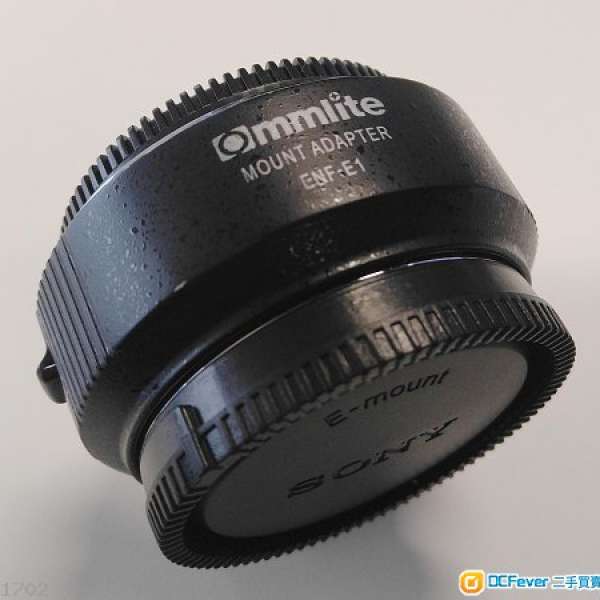 Commlite  CM-ENF-E1, Nikon F Lens to Sony FE-Mount Camera 自動轉接環