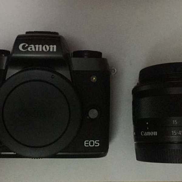 全新 Canon EOS M5 連 EF-M 15-45mm