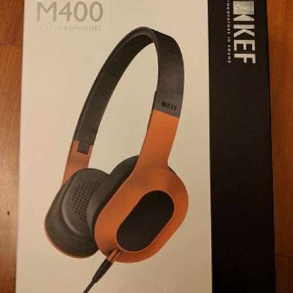 KEF M400 Hi-Fi Headphone - Orange 100% New 原封行貨