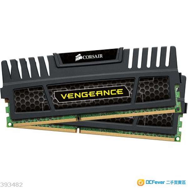 放  Corsair Vengeance 8GB Kit (4Gx2) DDR3 1600 Ram 有單有盒有保