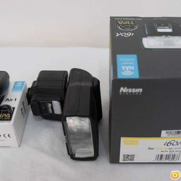 售 NISSIN I60a 閃燈(sony)+air 1 港行