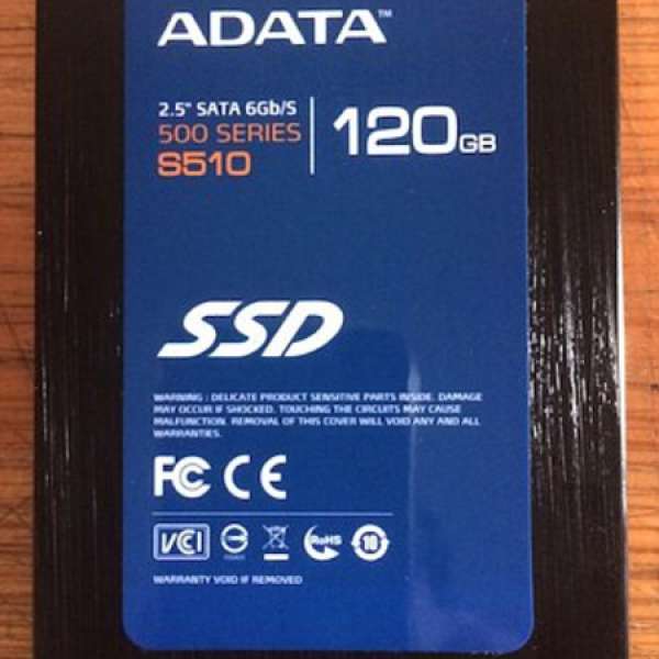 ADATA S510 2.5" SSD 120GB