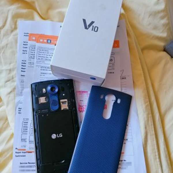 LG V10 港行 雙卡 藍色 64GB H961N