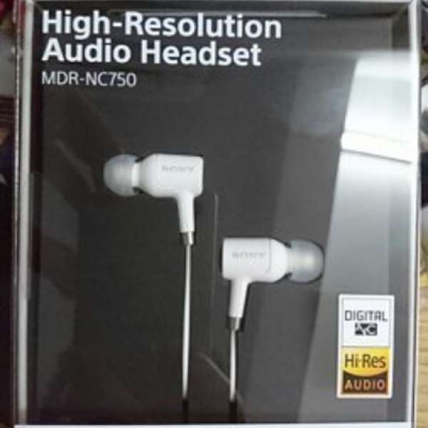 Sony hi res MDR NC750 耳機