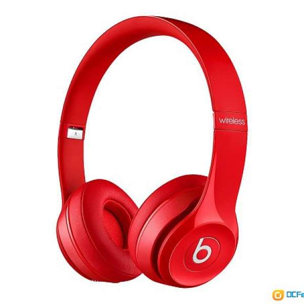 Beats Solo3 wireless headphone (New) - Red