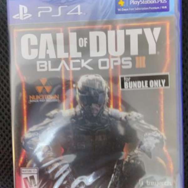 PS4 - Call of Duty Black Ops III (全新未開封)