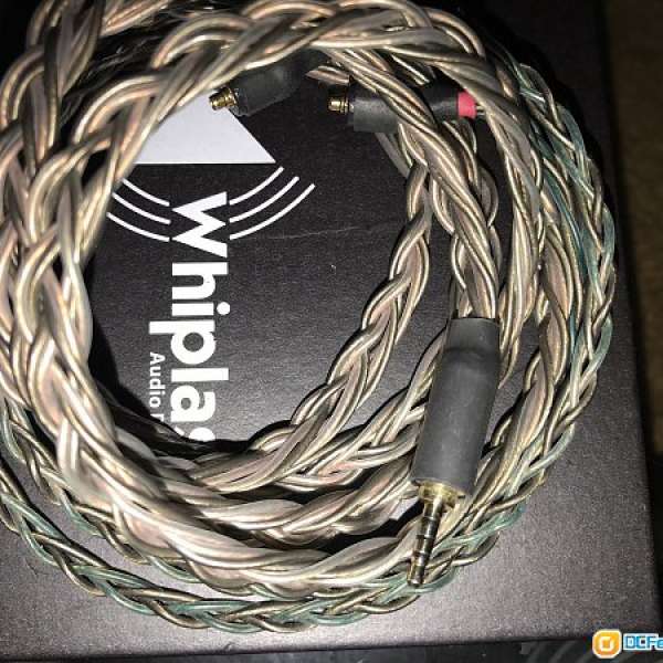 whiplash twag v3 hybrid 8絞 銅銀 mmcx  2.5平行頭 95%new 行貨有保(for shure)