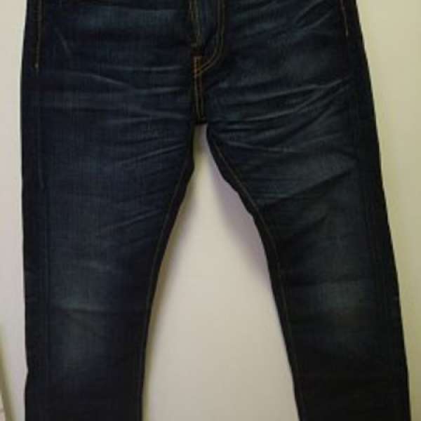 日版Levis 505 深藍洗水牛仔褲 jeans 501 xx 505 513 522 524 606 Edwin lee